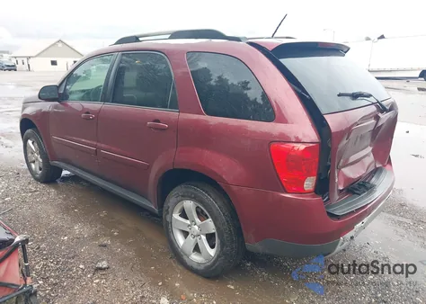 2008 Pontiac Torrent из США, поврежденный, VIN 2CKDL33F686343322